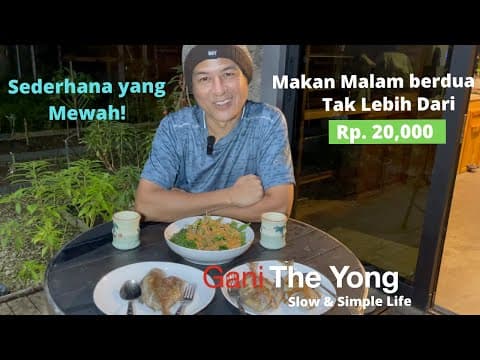 Thumbnail video Makan Malam Sederhana yang Mewah. Slow & Simple Life