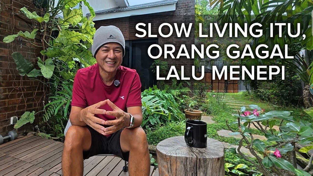 Thumbnail video SlowLiving Itu Orang Kalah Yang Minggir