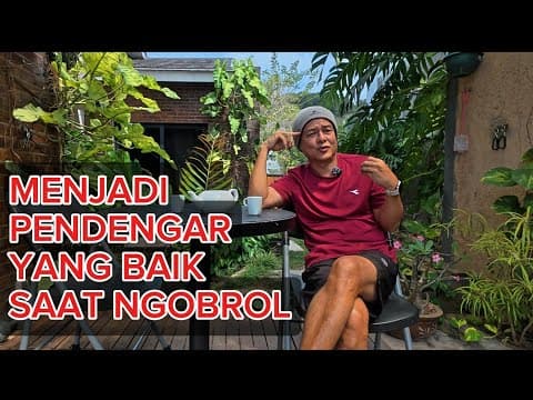 Thumbnail video Menjadi Pendengar Yang Baik Curhatan Teman