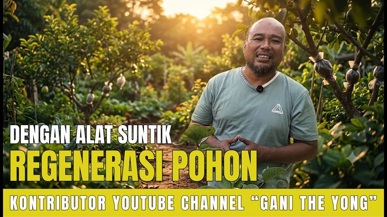 Thumbnail video Cara Mencangkok JAMBU KRISTAL dan Seni Meregenerasi Kehidupan | Kang Awi Kangean Episode 021