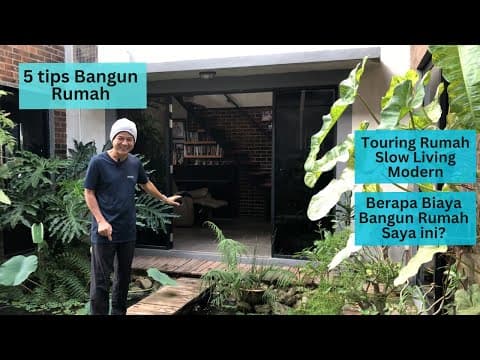 Thumbnail video Home Tour Slow Living Pinggiran Kota Batam - Rumah Kebun