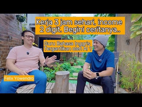 Thumbnail video Kerja  3 jam sehari, Income 2 digit | Slow Living Gaya Anak Muda