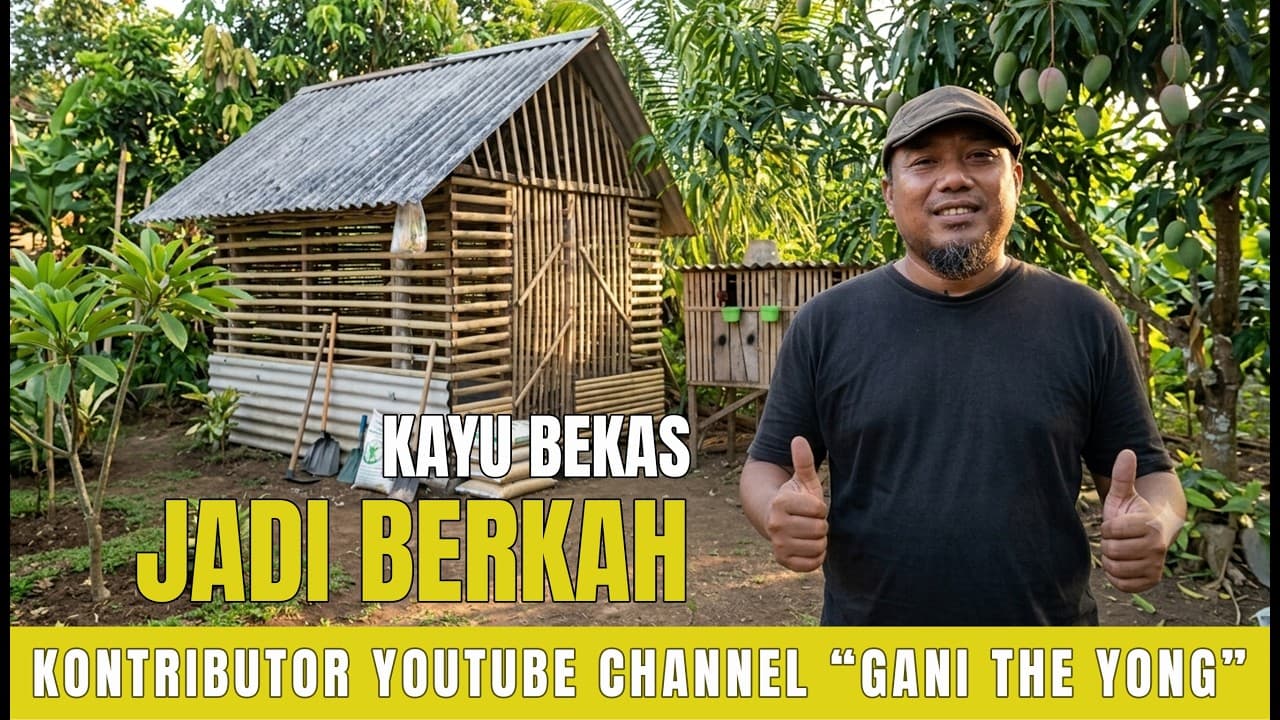 Thumbnail video Bikin Kandang dari KAYU BEKAS, Cara Sederhana Selamatkan Pohon | Kang Awi Kangean Episode 024