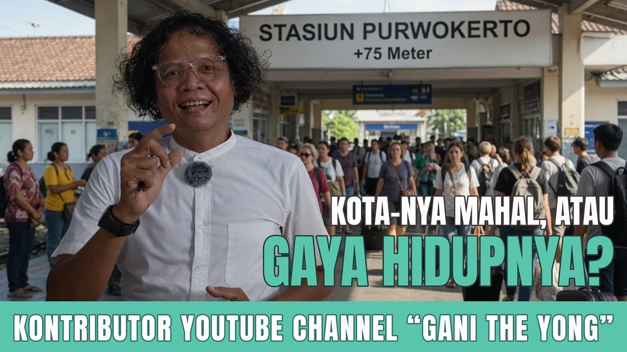 Thumbnail video Benarkah Purwokerto MAHAL? Cara Cek Biaya Hidup yang Jujur | Cerita Bukrie Episode 017